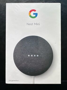 *NEW* Google Nest Mini Smart Speaker - Charcoal Fabric